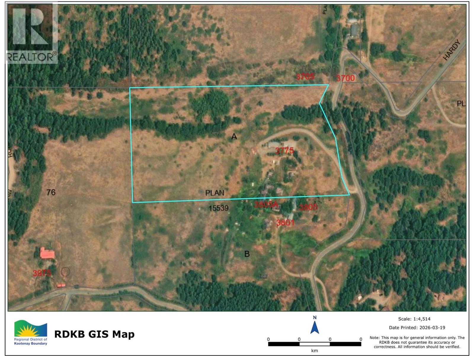 3775 HARDY MOUNTAIN Road, Grand Forks