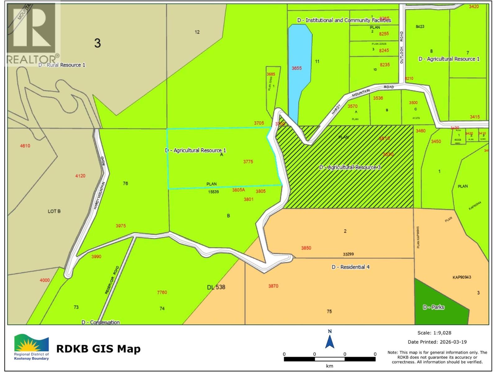 3775 HARDY MOUNTAIN Road, Grand Forks