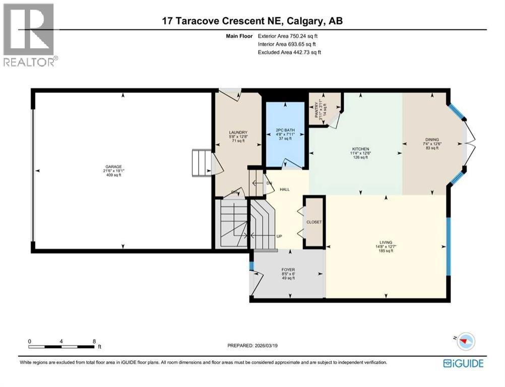 Single Family House for Sale in  Taracove Crescent NE Taradale Calgary 