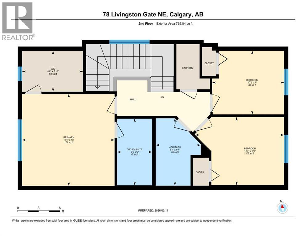 Single Family House for Sale in  Livingston Gate NE Livingston Calgary 