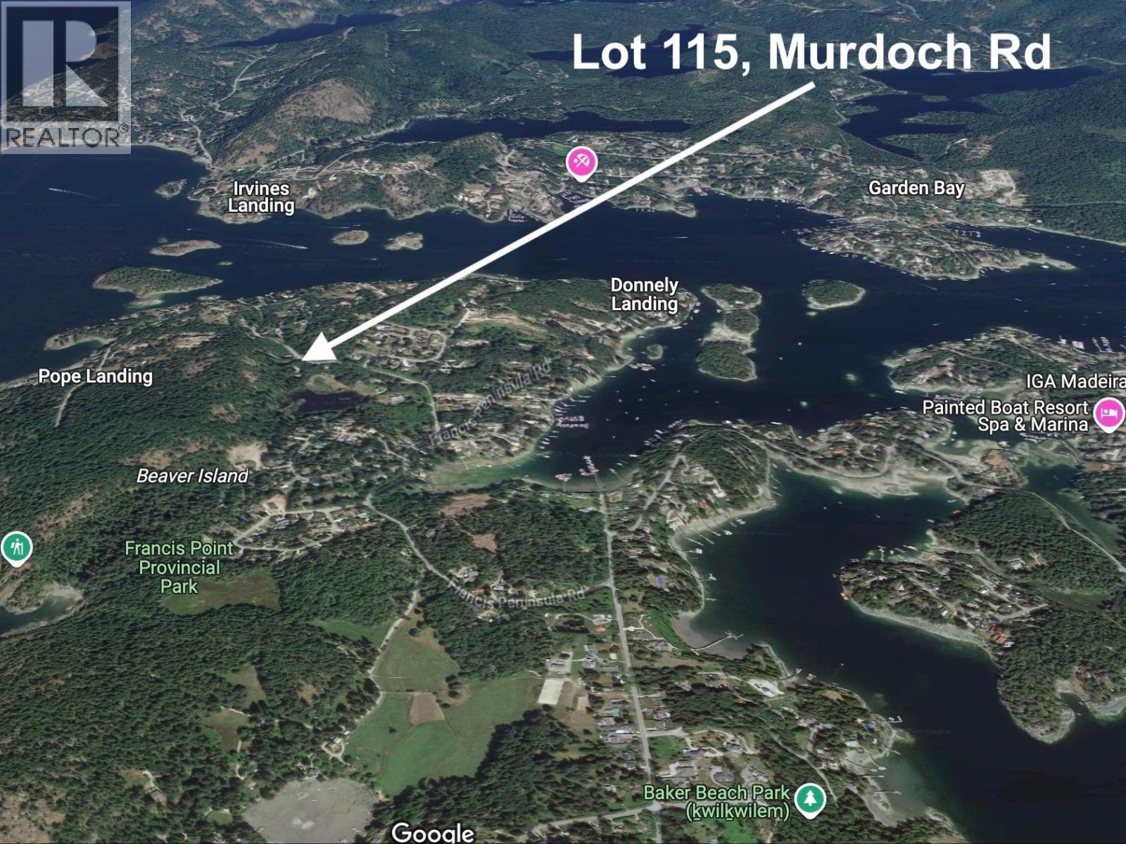 LOT 115 MURDOCH ROAD, Garden Bay