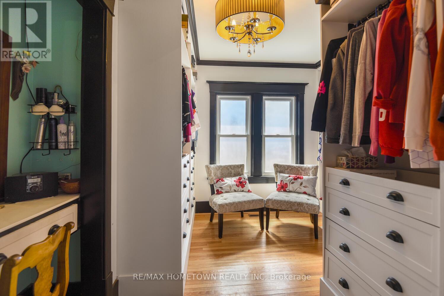 4th bedroom with access to attic