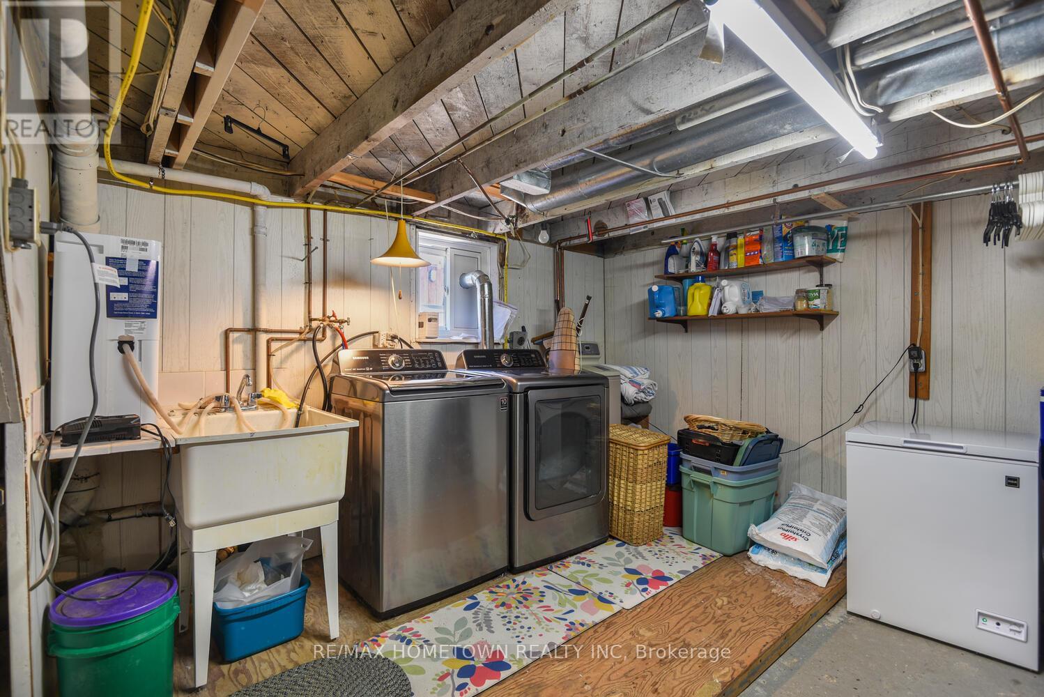 laundry area