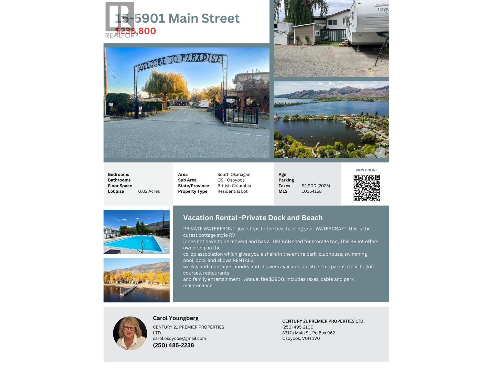 5901 Main Street Unit# 15, Osoyoos