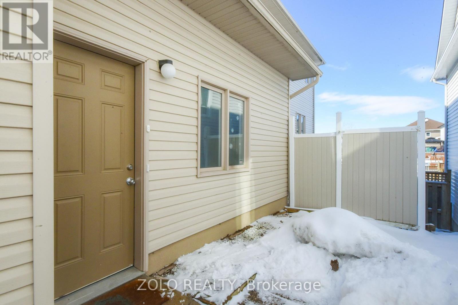 Side door to basement