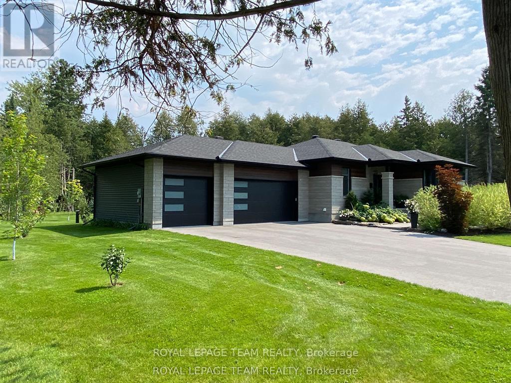 Modern design exterior w/huge 3 car garage!