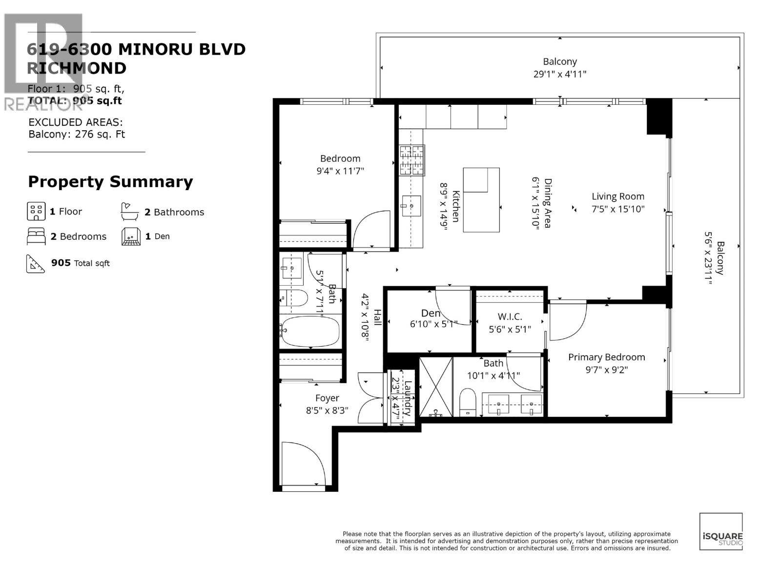 #619-6300 MINORU Boulevard, Richmond