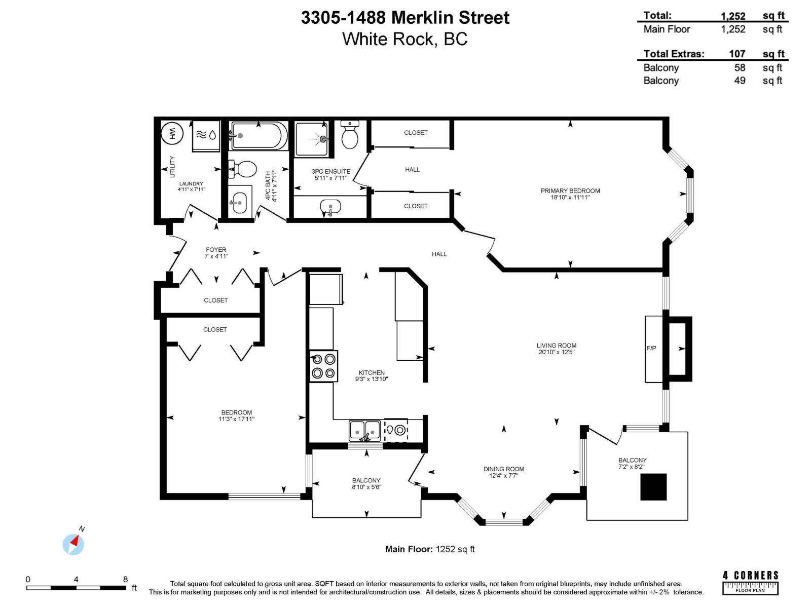 305 1488 MERKLIN STREET, White Rock