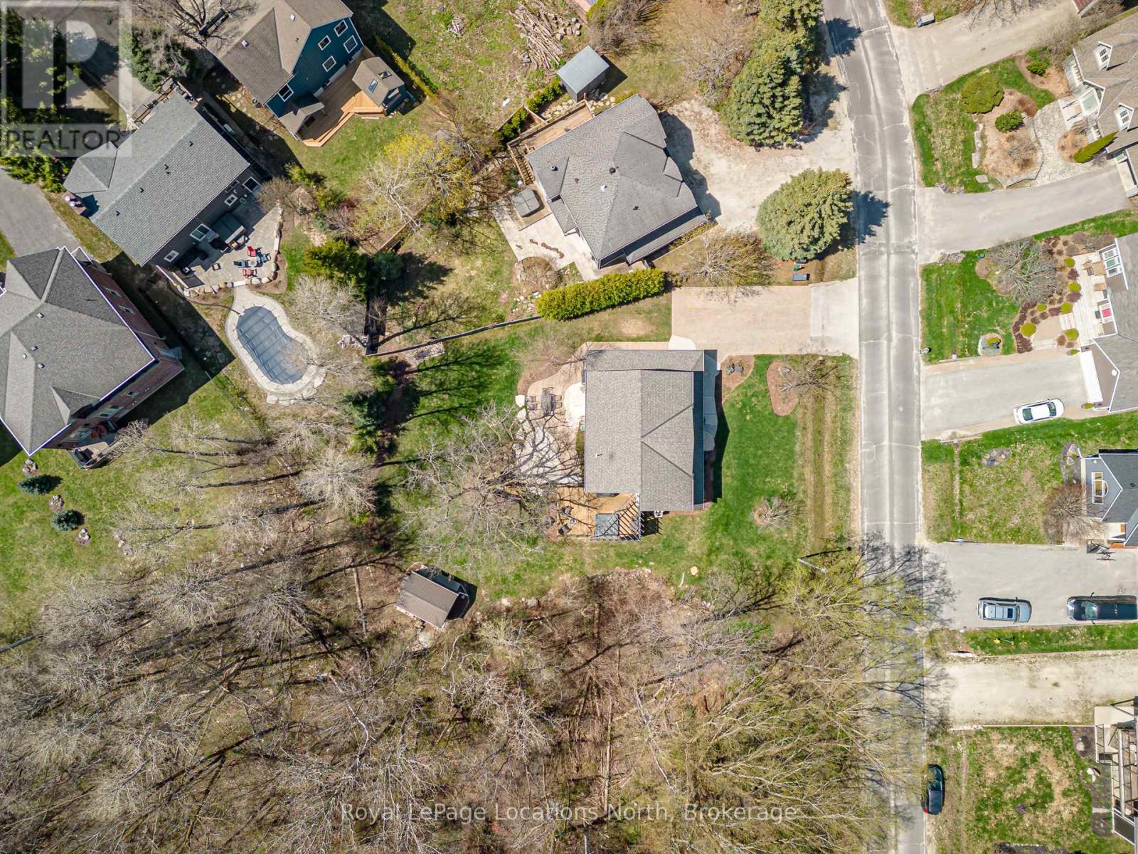 Aerial from Directly Above