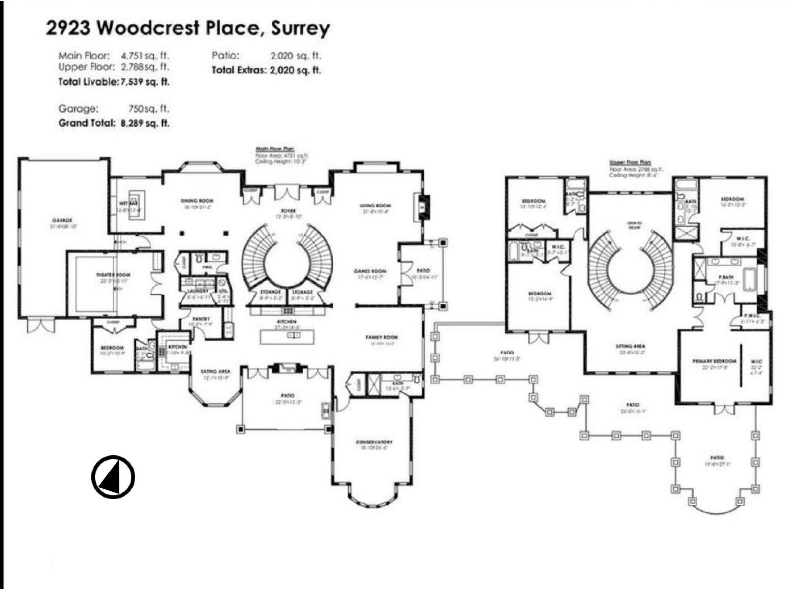 2923 WOODCREST PLACE, Surrey