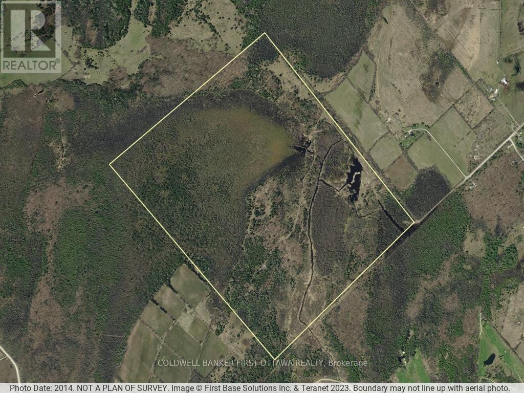 Aerial view showing topography