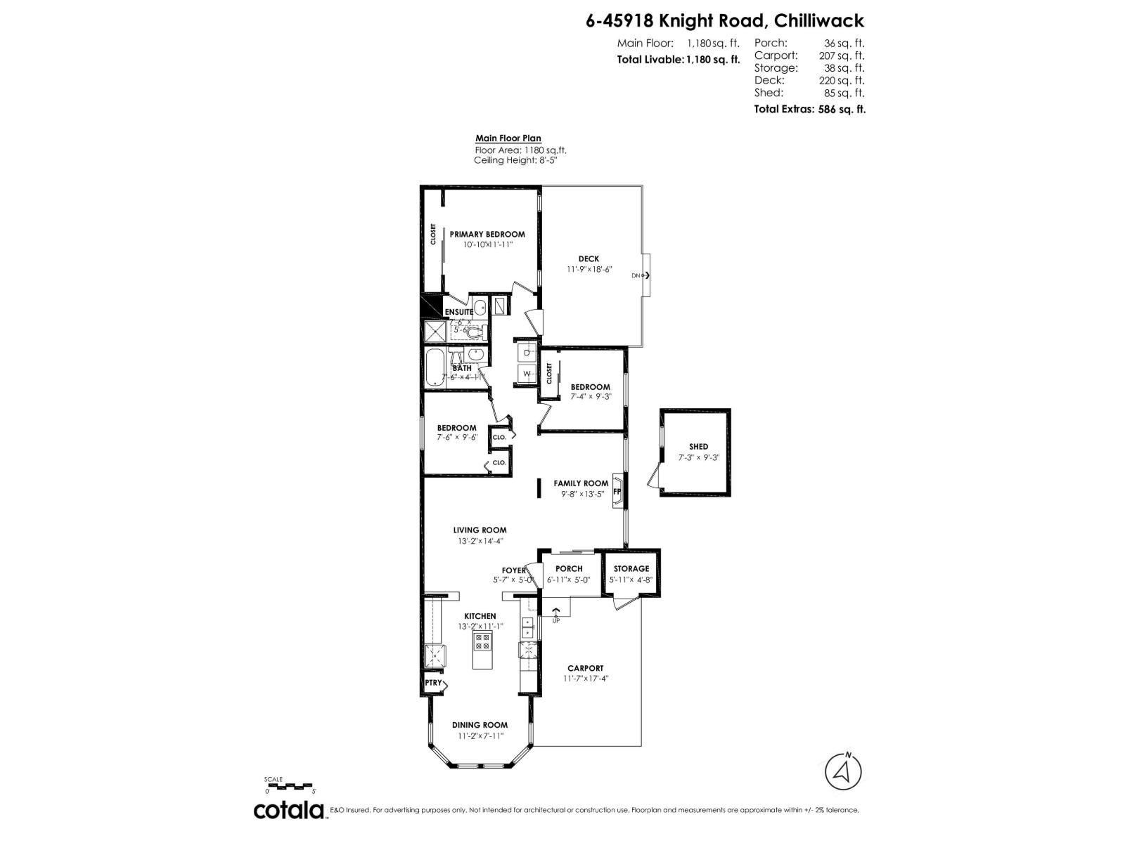 6 45918 KNIGHT ROAD, Sardis East Vedder, Chilliwack