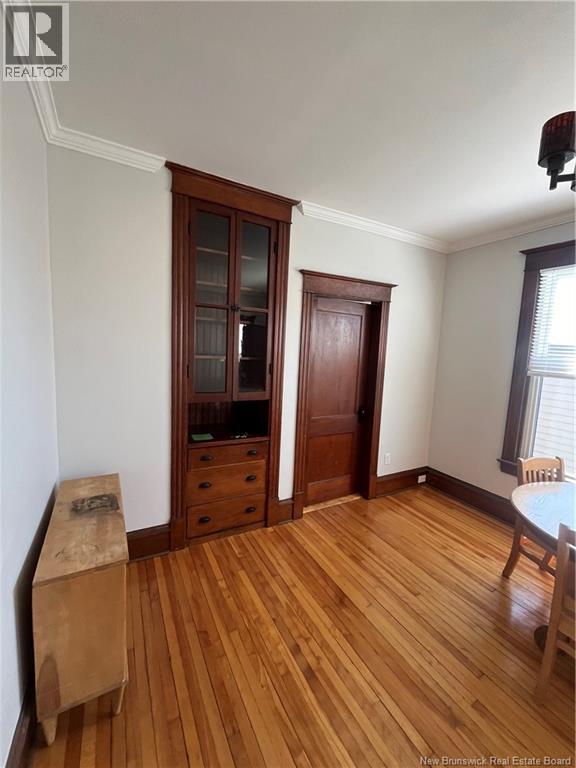 top floor dining room, original built-ins.