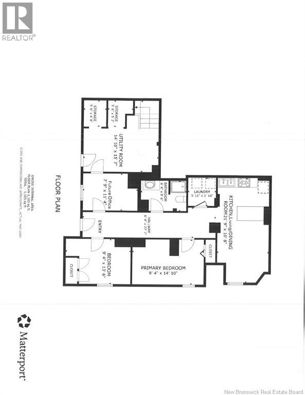 Lower Level Floor Plan.