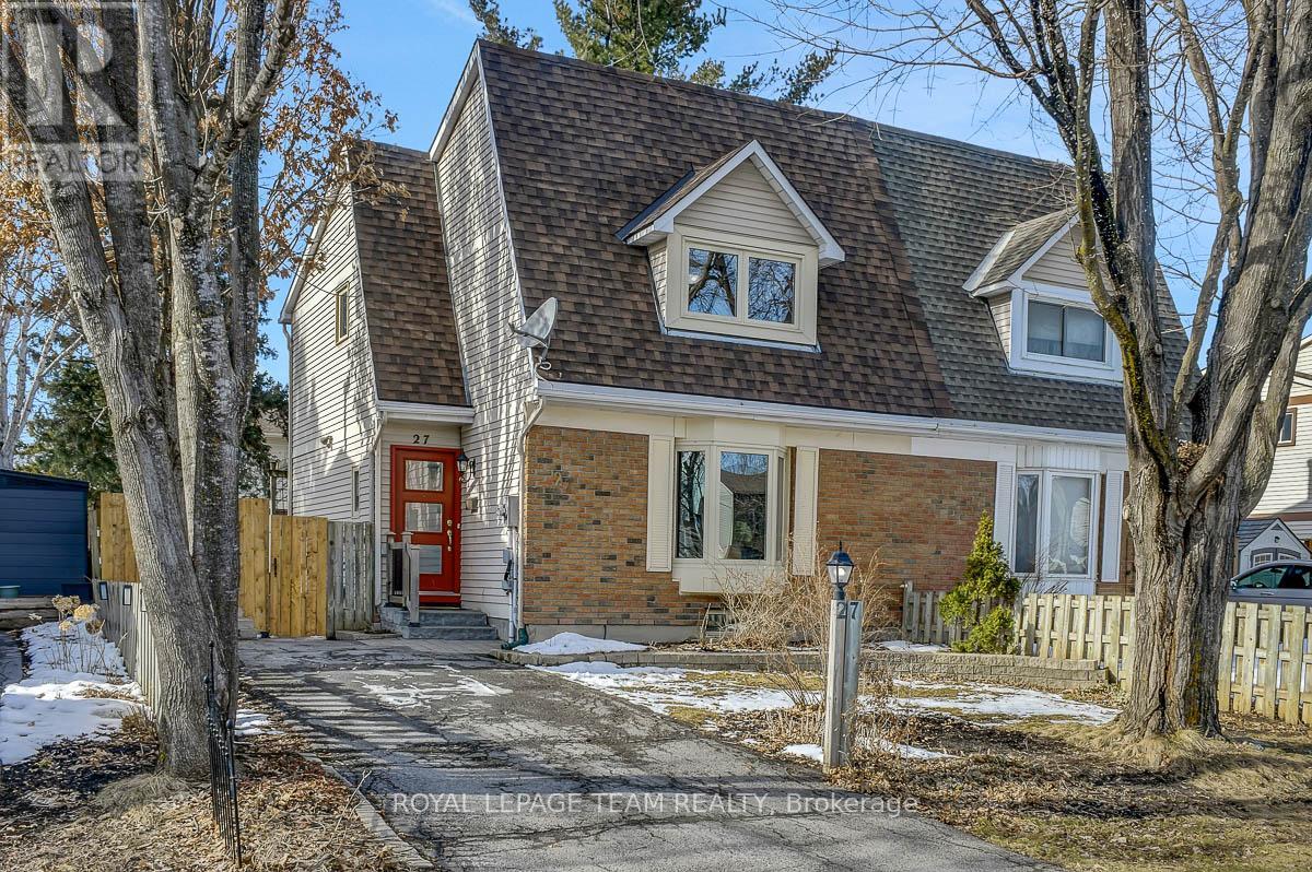 27 Winchester Drive is a 3 bed/1.5 bath semi-det.