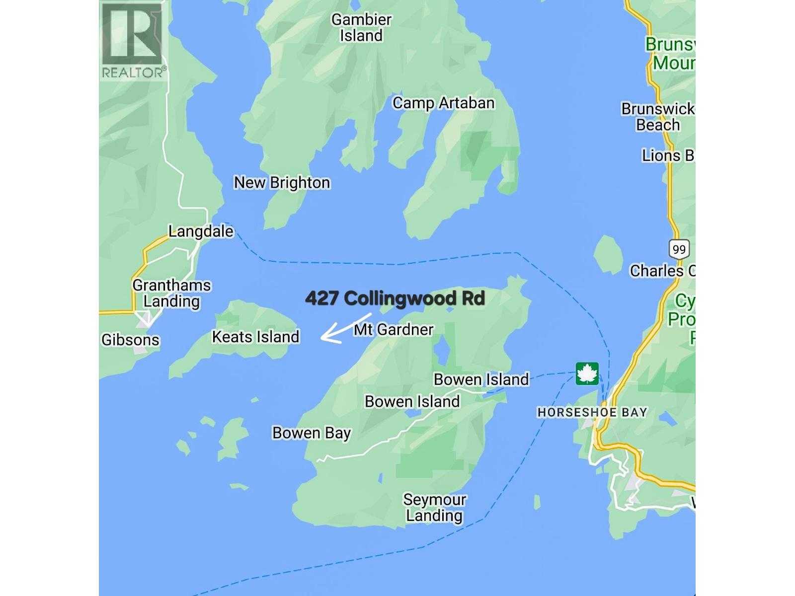 427 COLLINGWOOD ROAD, Keats Island