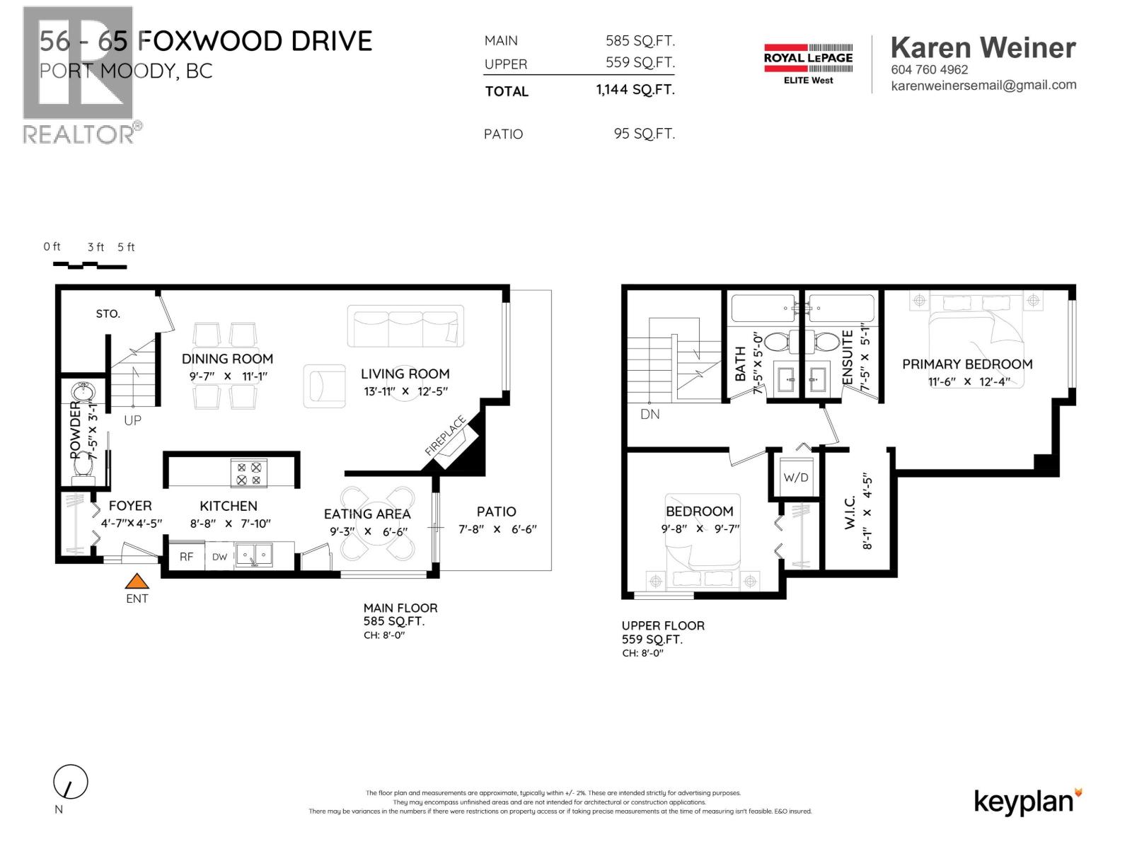 56 65 FOXWOOD DRIVE, Port Moody