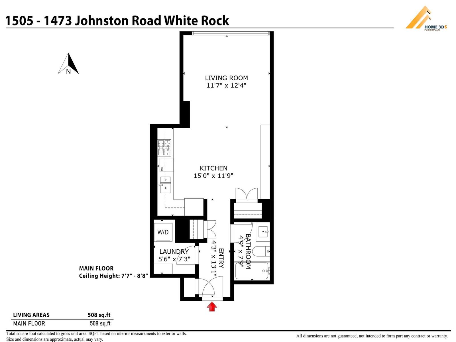 1505 1473 JOHNSTON ROAD, White Rock