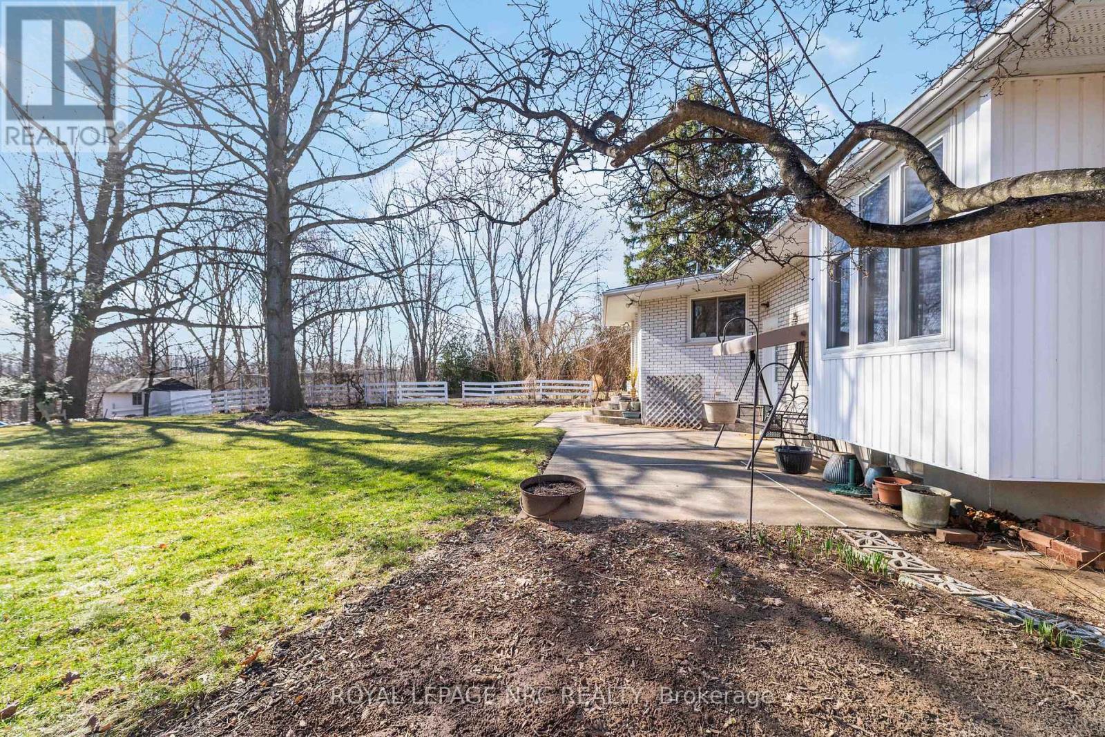 Side View of House and Patio