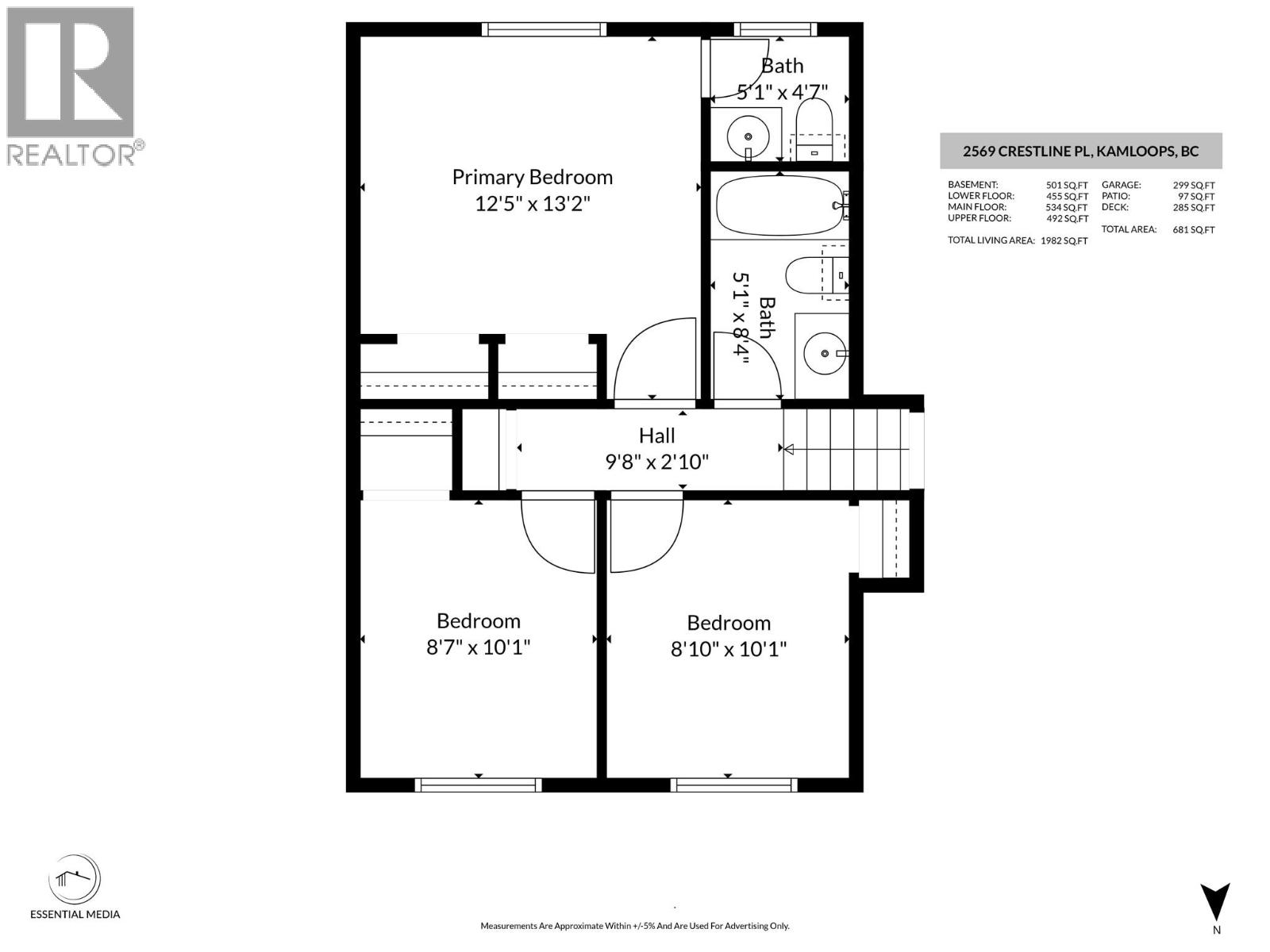 2569 CRESTLINE Place, Kamloops