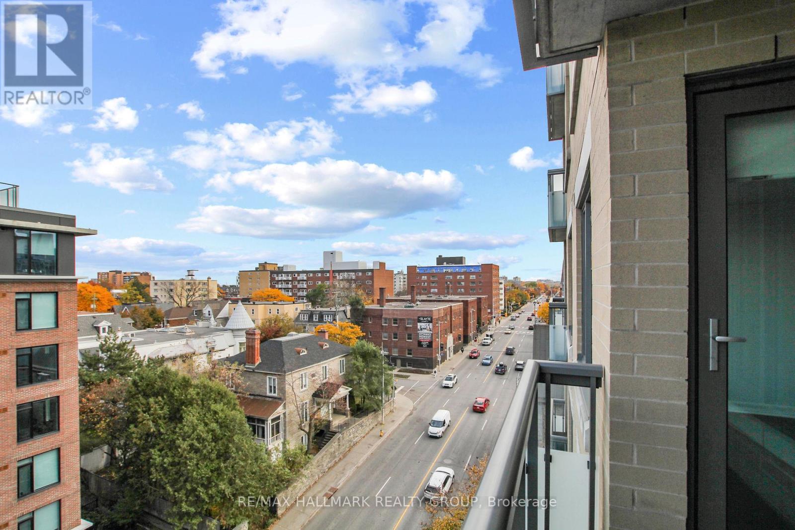 Looking south from balcony