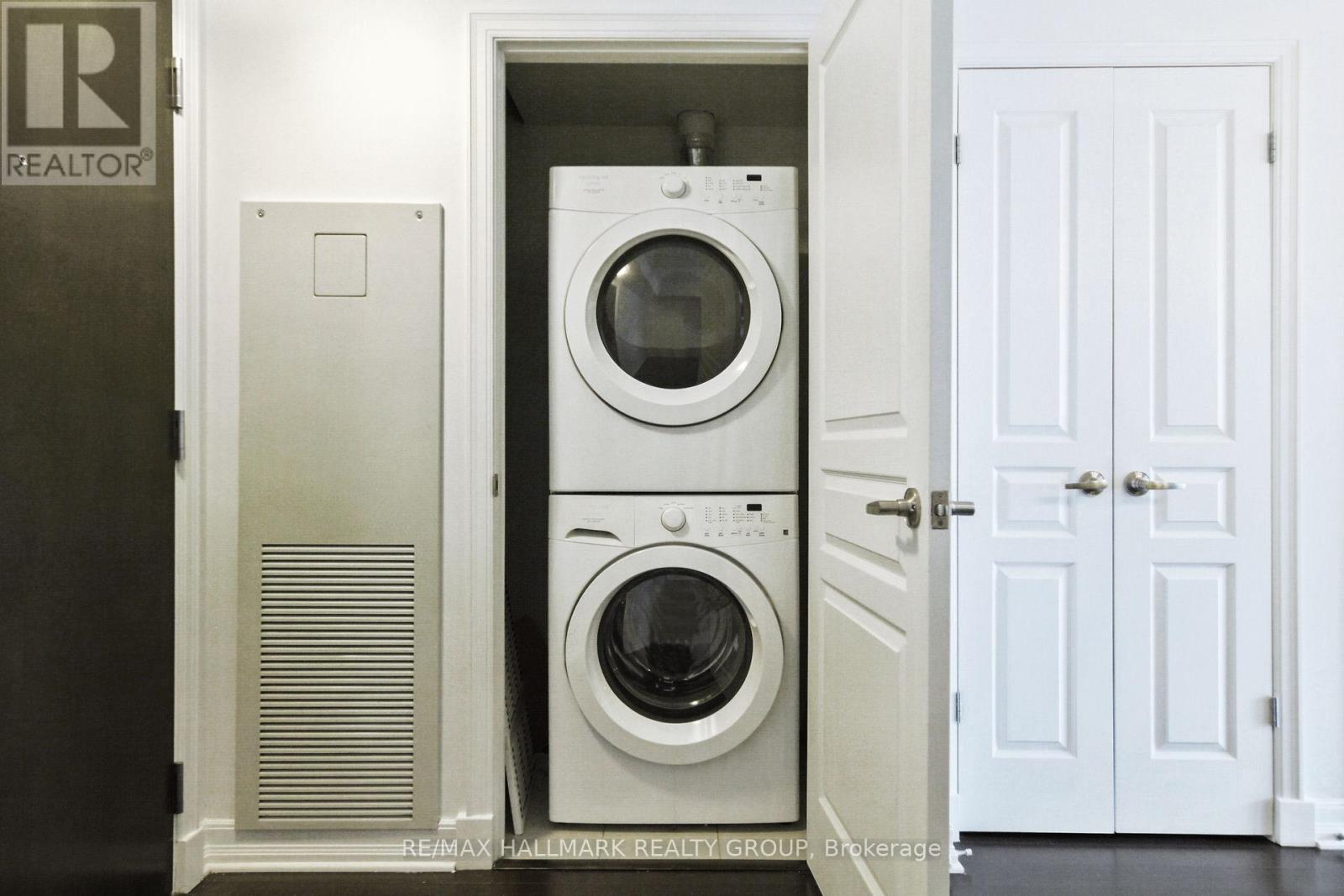 Laundry closet