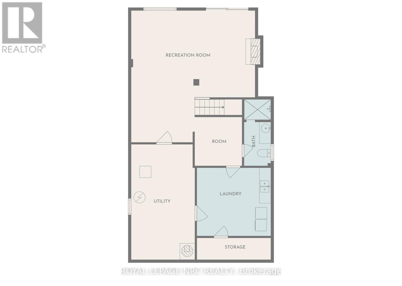 Basement floor plan