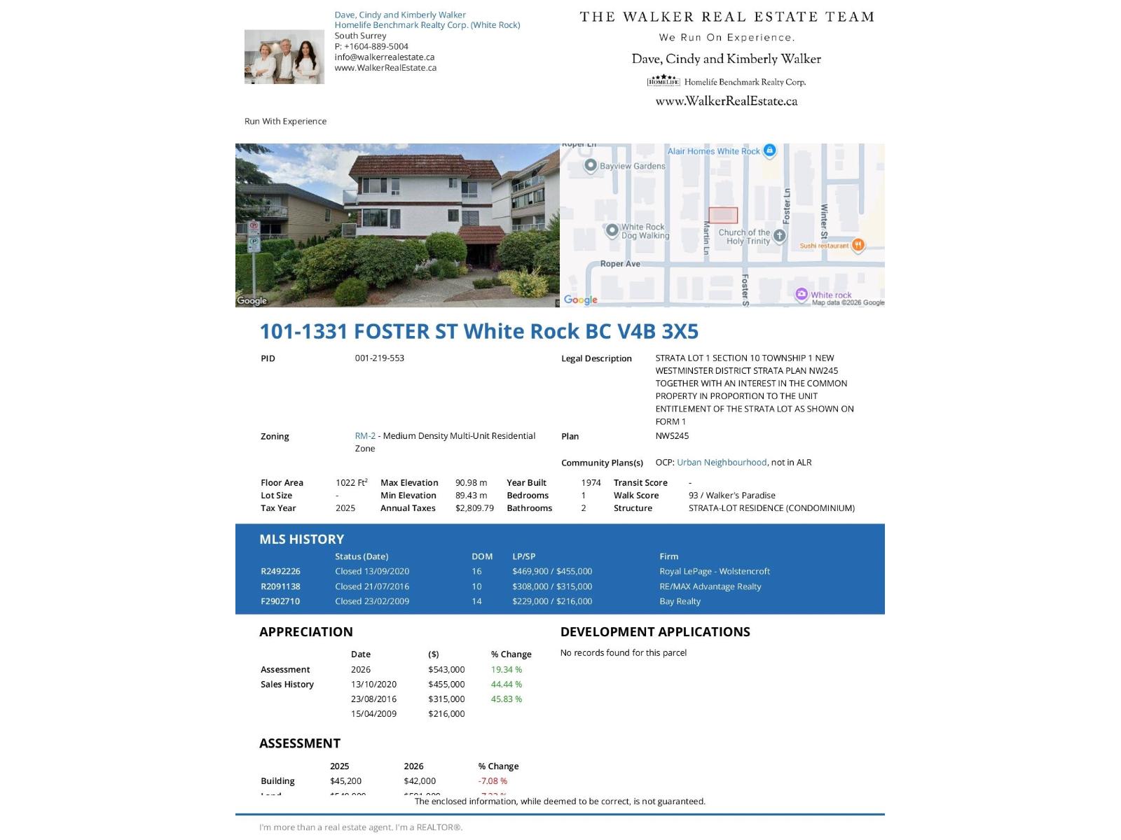 101 1331 FOSTER STREET, Surrey