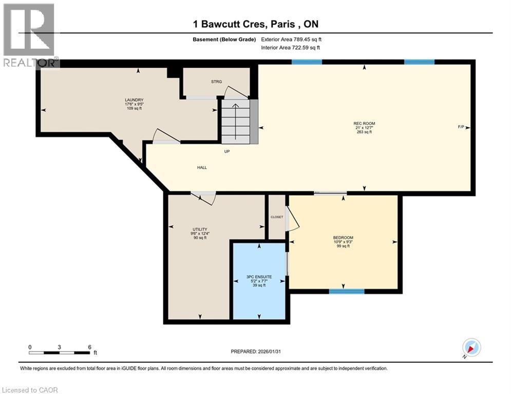 1 BAWCUTT Crescent, Paris, Ontario, N3L0G7 — Photo 44