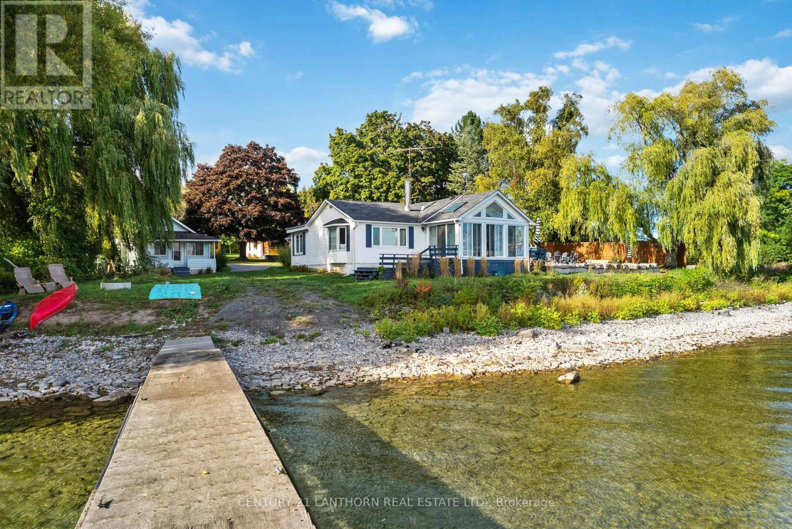 View of property from dock