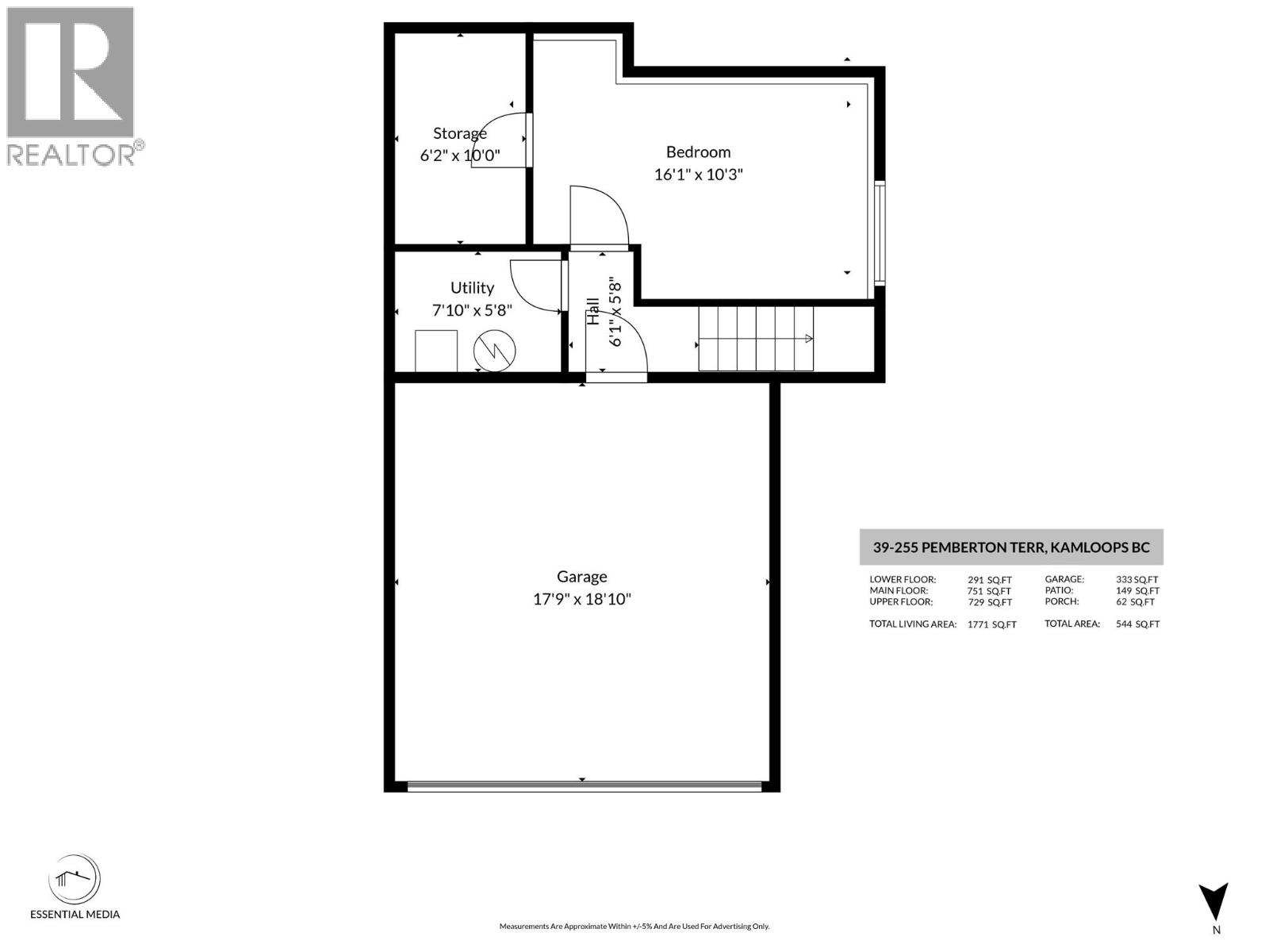 255 PEMBERTON Terrace Unit# 39, Kamloops