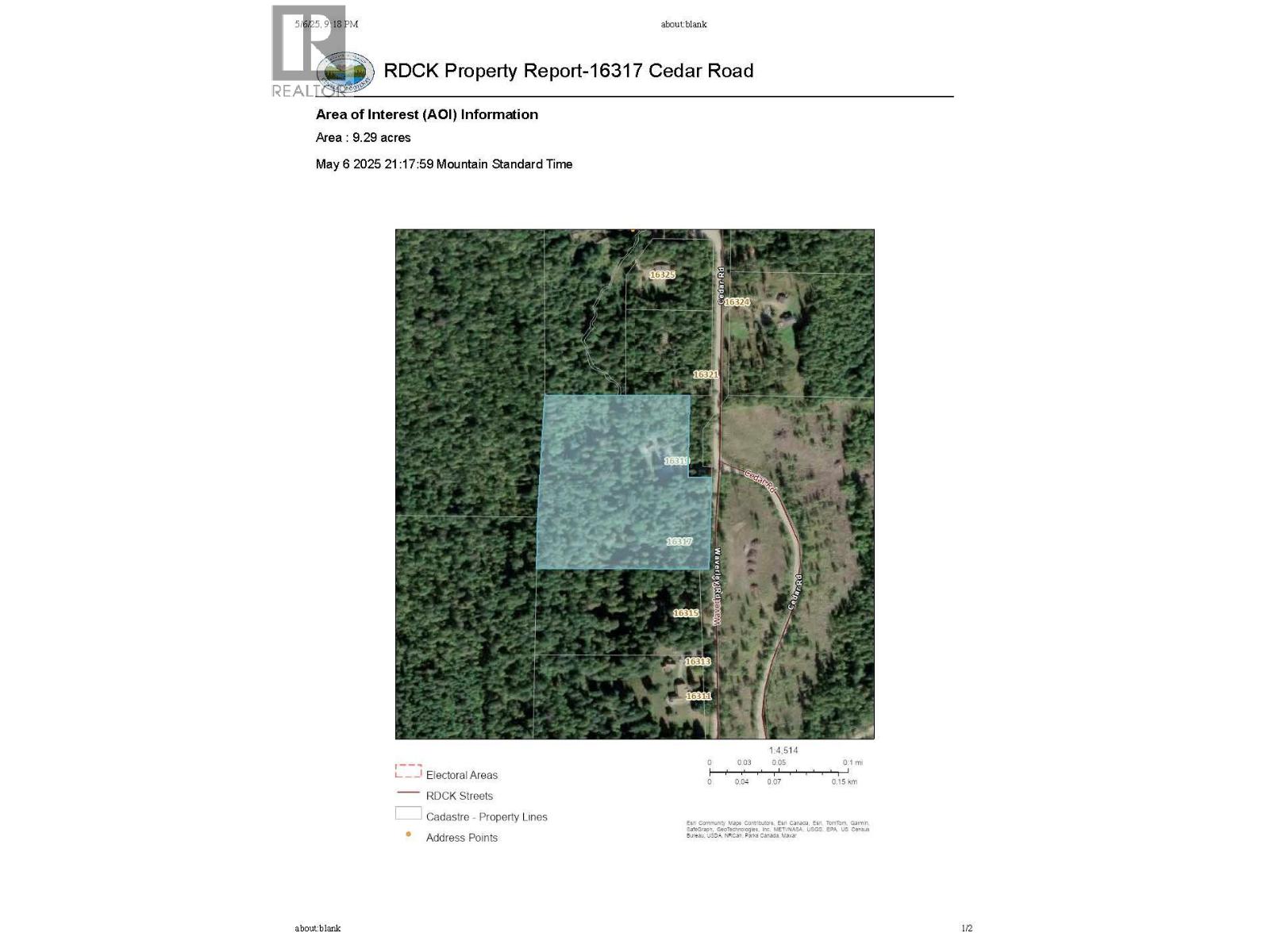 16317 Cedar Road, Crawford Bay