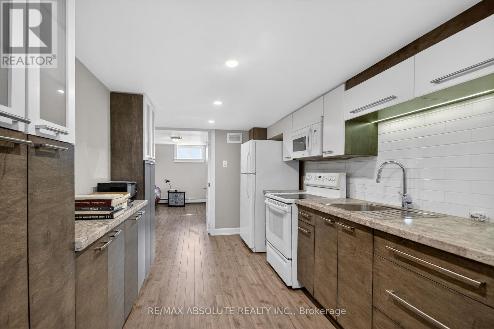 Basement in-law suite kitchen