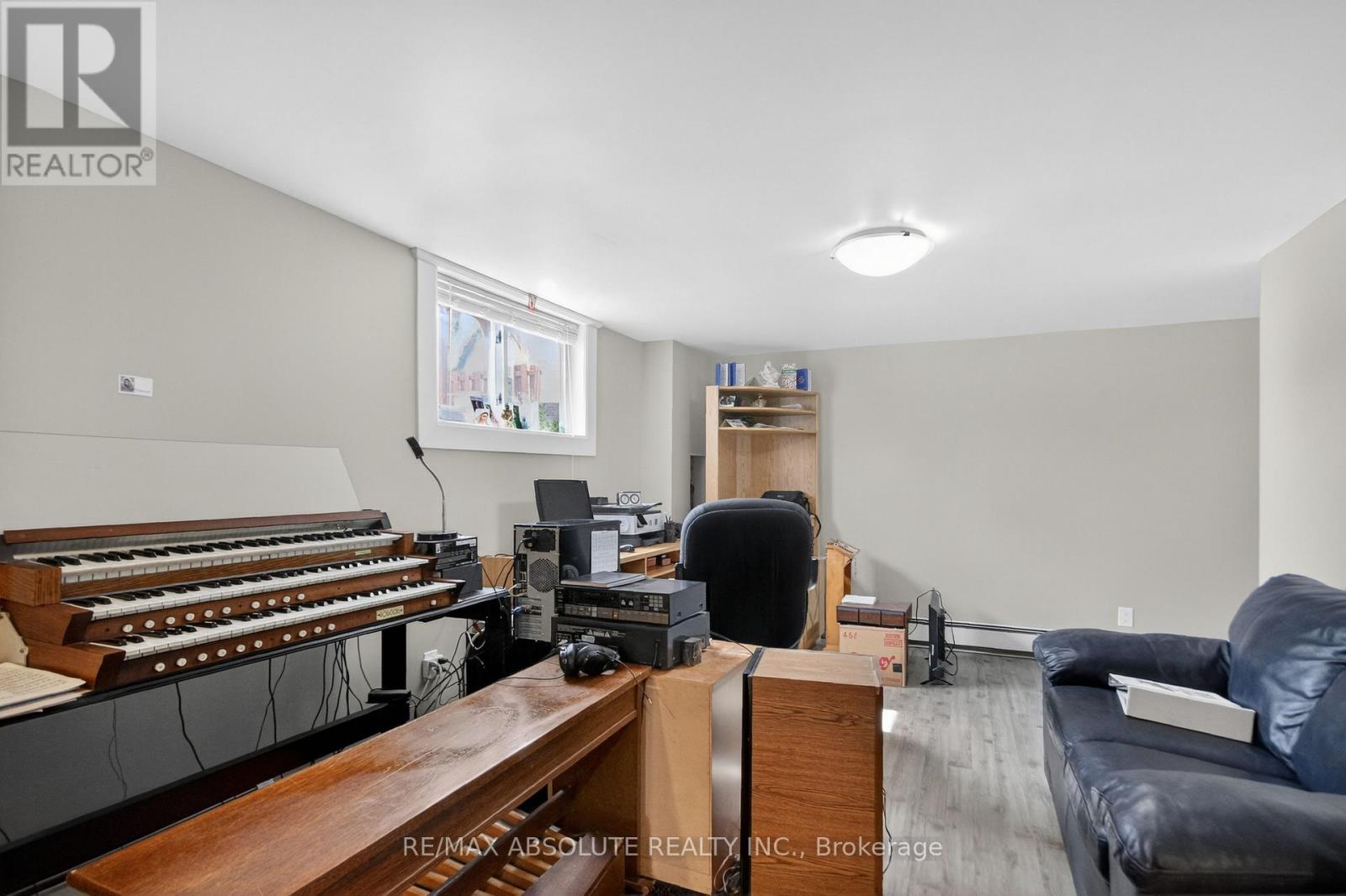 Basement in-law suite living room
