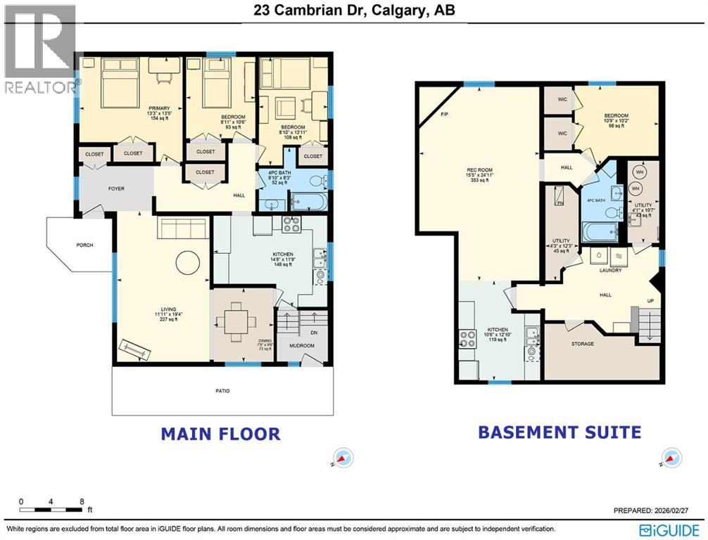 Single Family House Bungalow for Sale in  Cambrian Drive NW Rosemont Calgary 