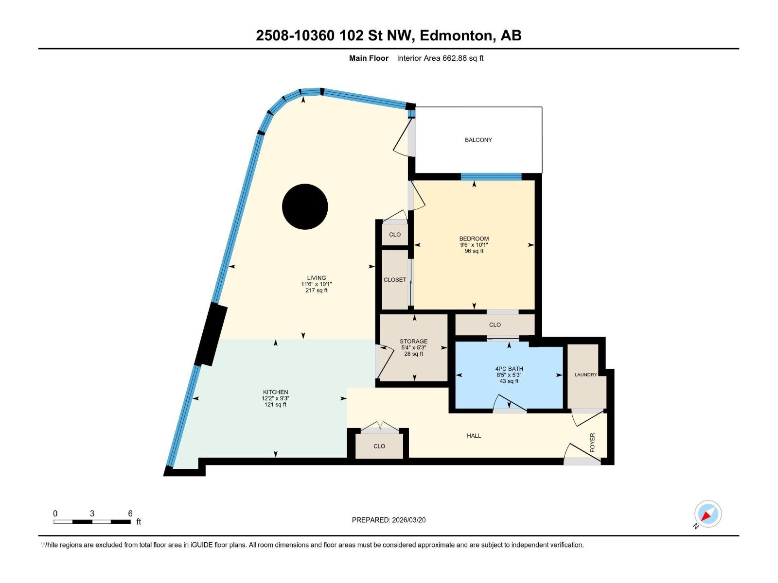 #2508 10360 102 ST NW - 43