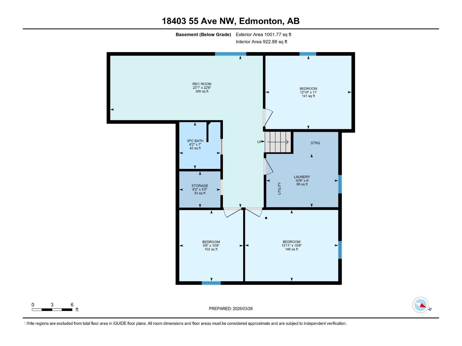 18403 55 AV NW, Edmonton