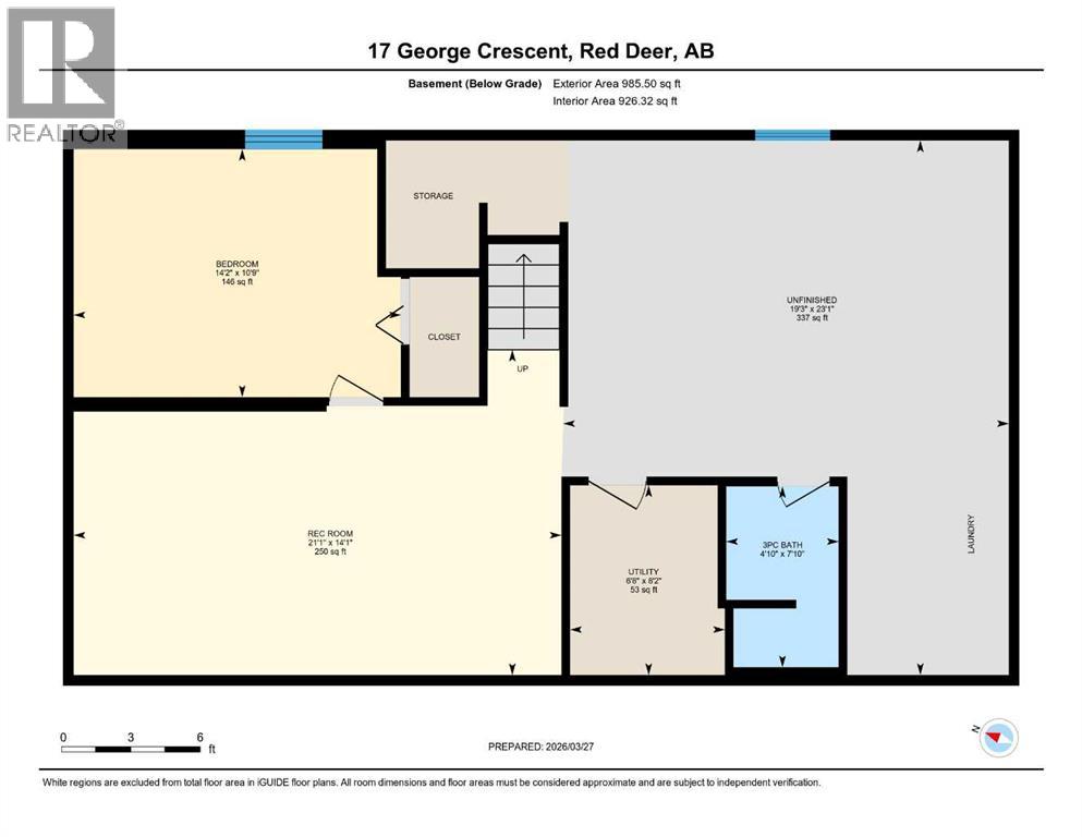 Single Family House Bungalow for Sale in  George Crescent Glendale Red Deer 