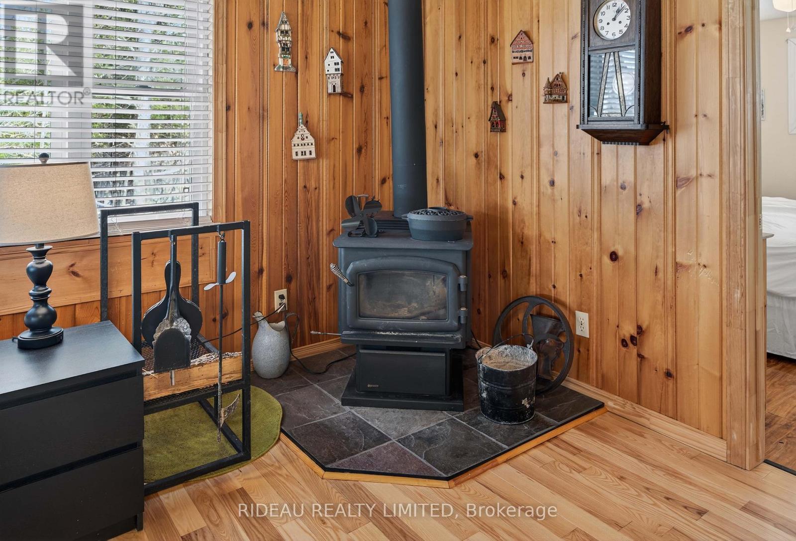 Woodstove in Living Room