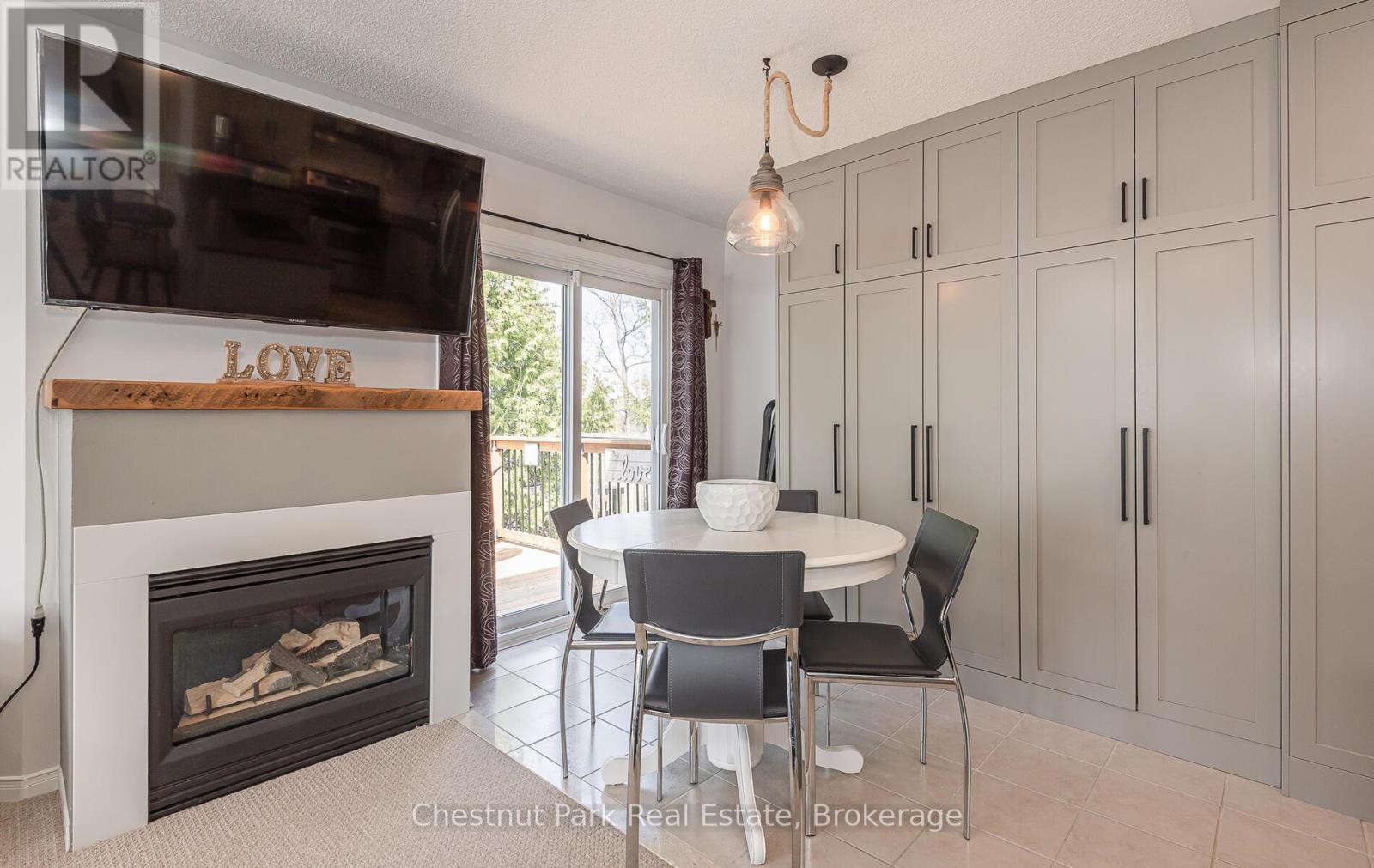 Upgraded kitchen with walk-out to back upper deck