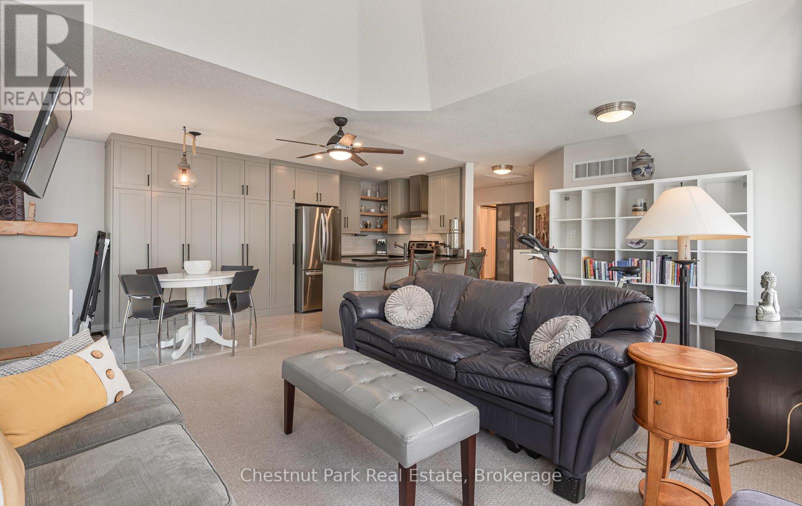 2nd level convenient open floor plan living