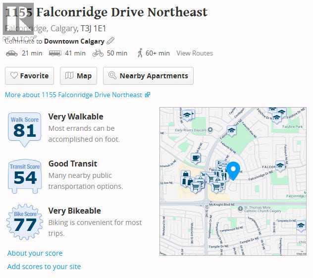 Single Family House for Sale in   Falconridge Drive NE Falconridge Calgary 