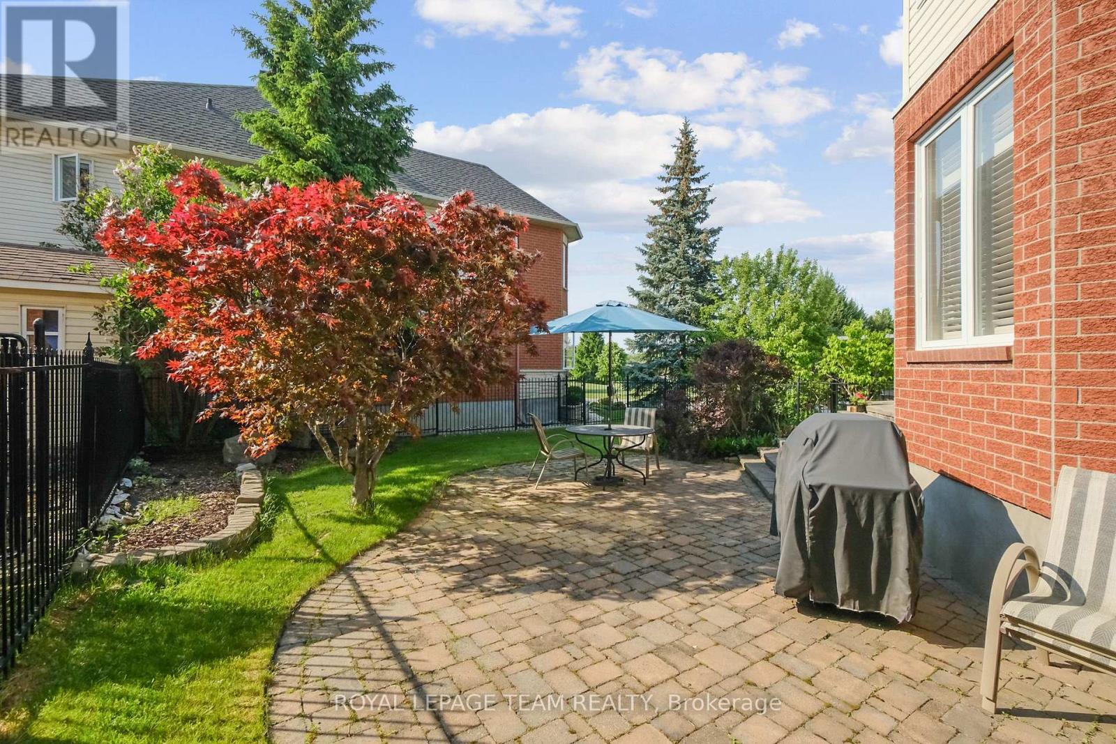 Summer Patio View