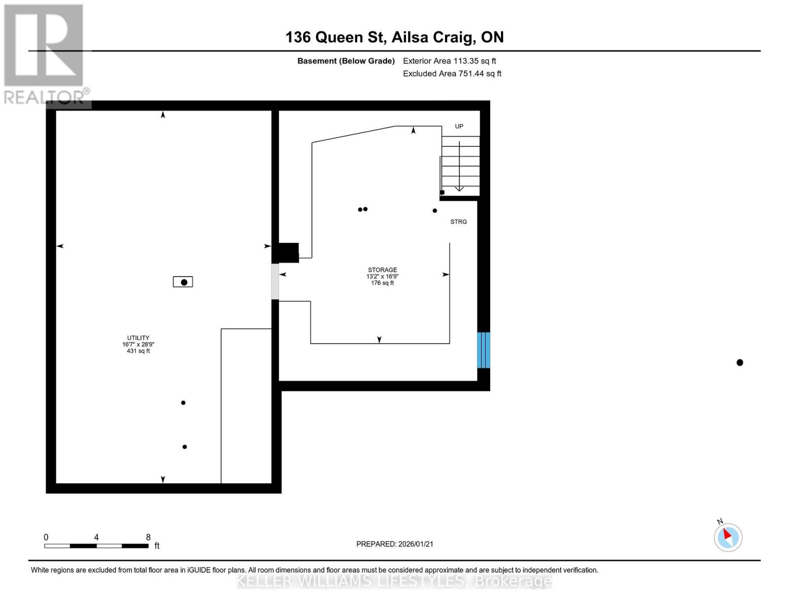 136 QUEEN STREET, North Middlesex (Ailsa Craig), Ontario