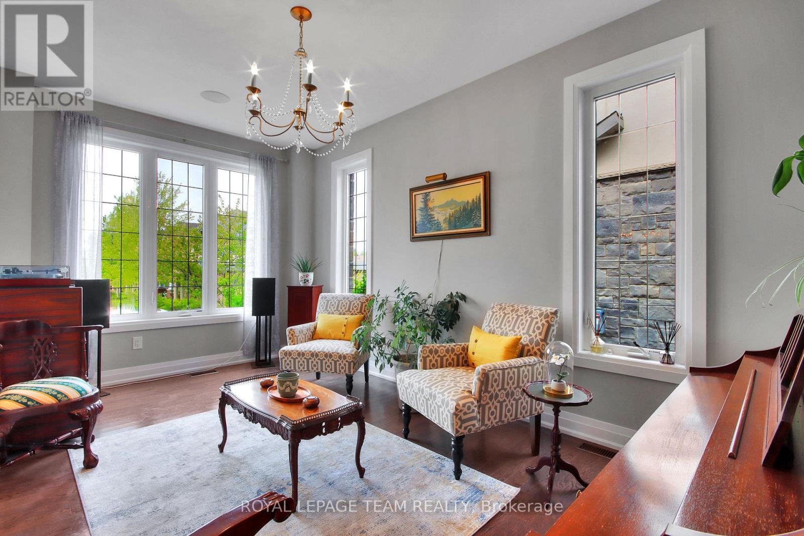 Living Room overlooking front yard.