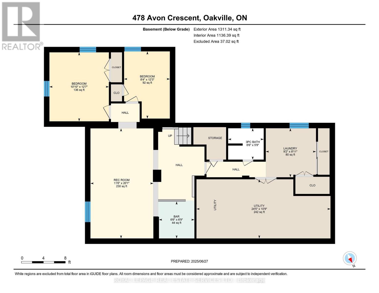 478 AVON CRESCENT,Oakville (MO Morrison),,
