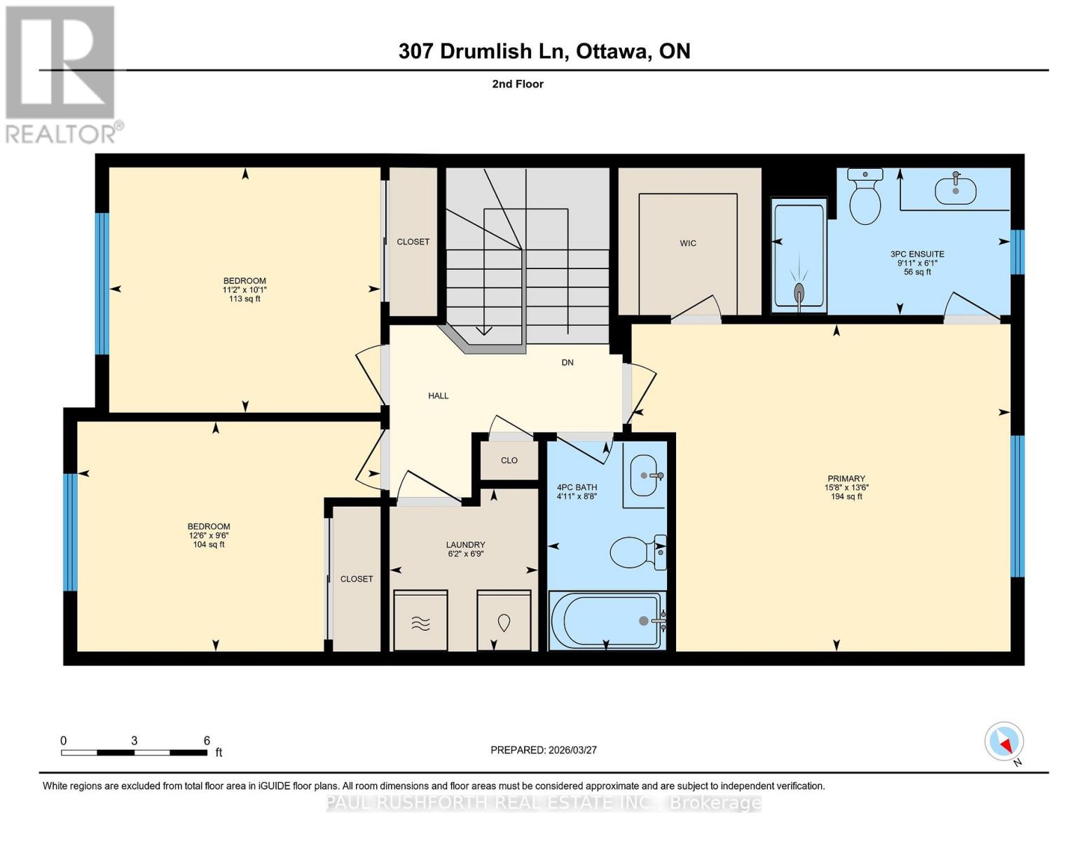 iGuide Floor Plan-Second Level