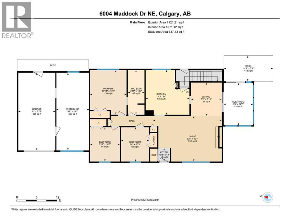 Single Family House Bungalow for Sale in  Maddock Drive NE Marlborough Park Calgary 