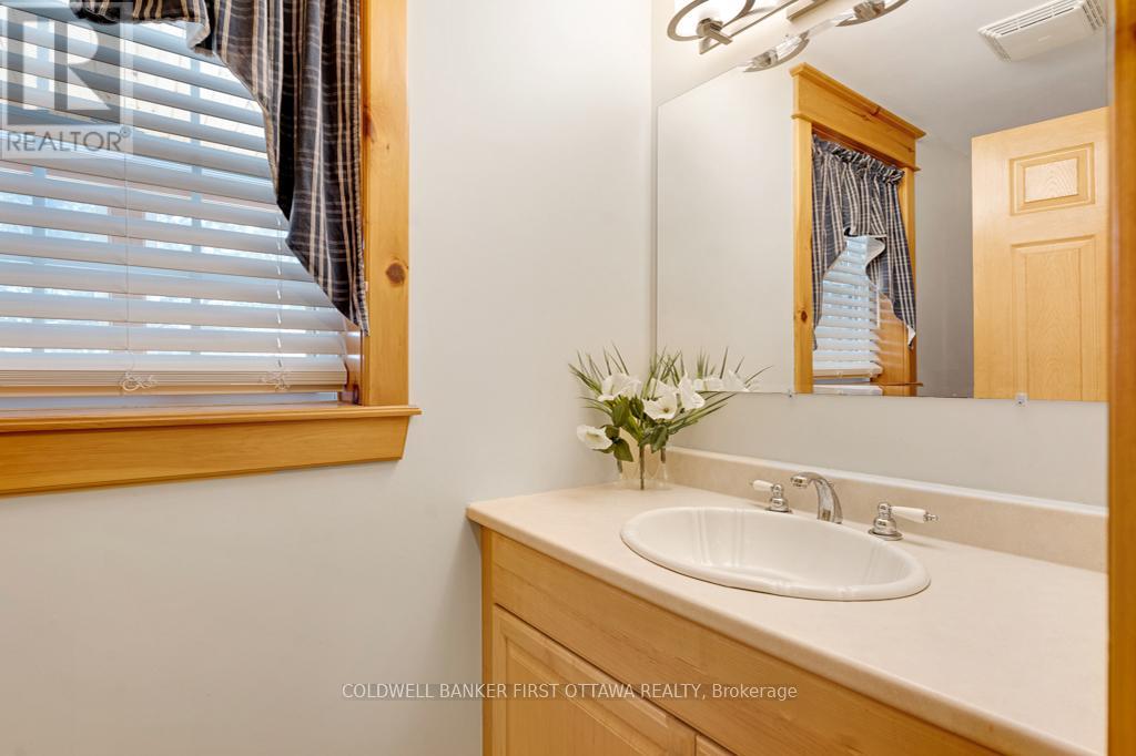 Powder room off mudroom