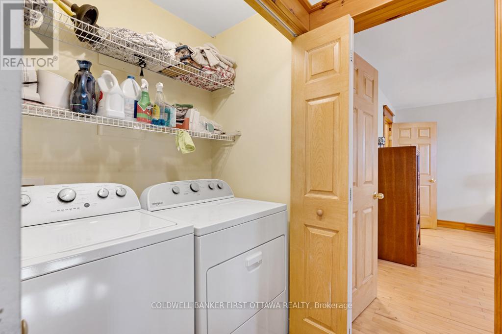 Second floor laundry station